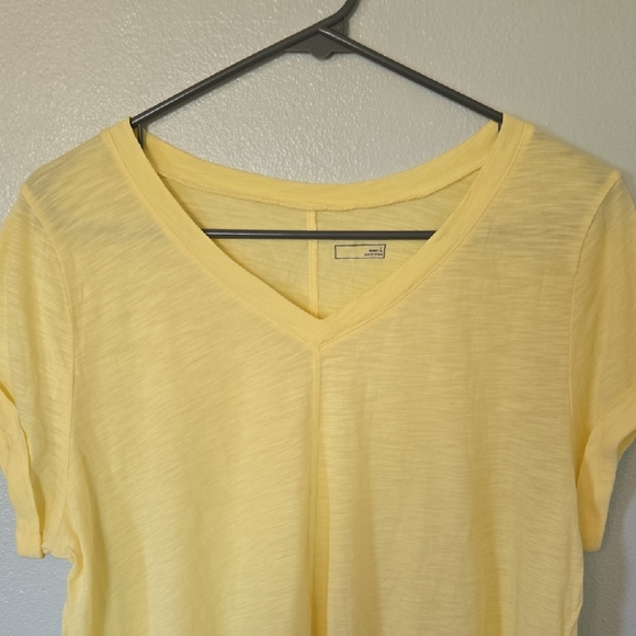 Eddie Bauer | Yellow Short Sleeve Tee Size Large - Picture 1 of 7